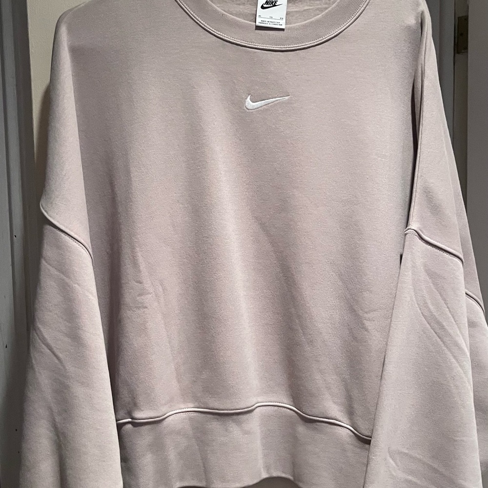 Nike Women's Taupe Sweatshirt